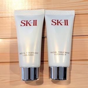 SKII 2pk facial cleanser travel size nwot